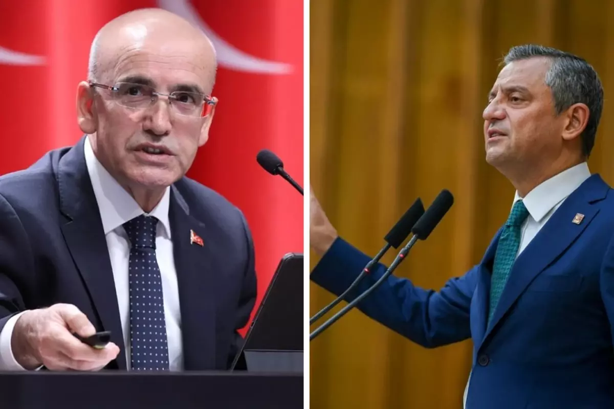 Bakan Şimşek'ten Özgür Özel'e "Utanmaz adam" yanıtı