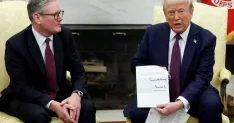 ABD Başkanı Donald Trump: İngiltere ile çığır açan bir gümrük anlaşmasına imza attık