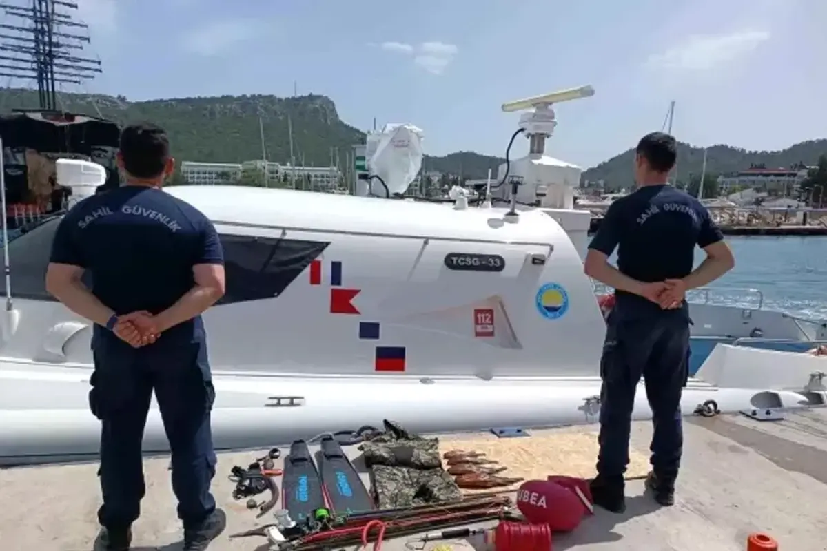 Antalya'da yasa dışı orfoz avına 31 bin lira ceza kesildi