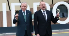 Cumhurbaşkanı Erdoğan ve Aliyev, Laçın Havalimanı'nın açılışını yaptı