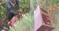 En yakınları yaşlı adamın altın dolu kasasını çaldı