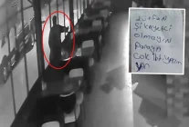 Gece girdiği kafeyi soyan hırsızdan şaşkına çeviren not