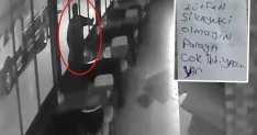 Gece girdiği kafeyi soyan hırsızdan şaşkına çeviren not