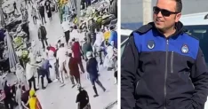 Zabıta memuru tartıştığı pazarcı esnafı tarafından feci şekilde darbedildi