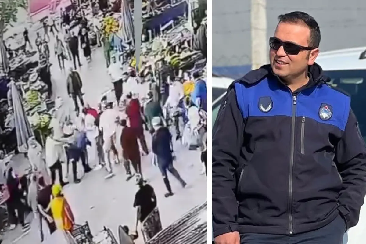 Zabıta memuru tartıştığı pazarcı esnafı tarafından feci şekilde darbedildi