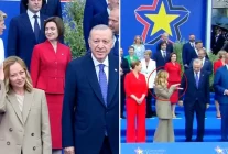 Zirvede yan yana gelen Erdoğan ile Meloni arasında dikkat çeken diyalog