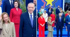 Zirvede yan yana gelen Erdoğan ile Meloni arasında dikkat çeken diyalog