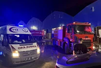 Düzce'deki Otomotiv Fabrikasında Yangın Çıktı