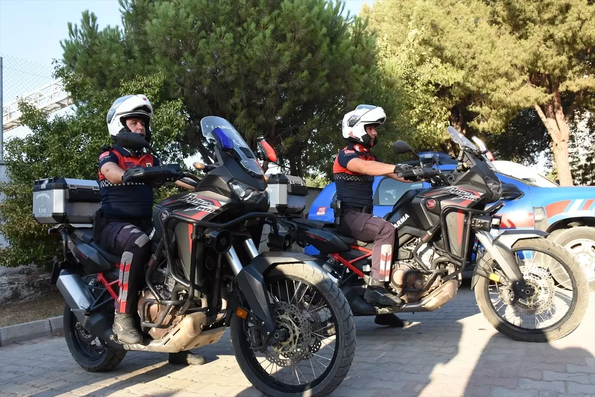 Germencik'te Jandarmadan Hırsızlık Önleme Uygulaması