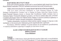 Kamu Görevlileri Hakem Kurulu'ndan Memur ve Emeklilere Zam Kararı