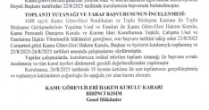 Kamu Görevlileri Hakem Kurulu'ndan Memur ve Emeklilere Zam Kararı