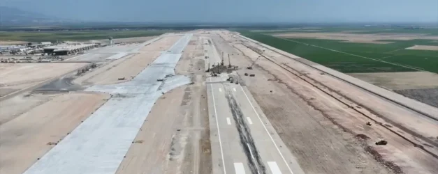 Onarım çalışması yürütülen Hatay Havalimanı 1 Eylül'de uçuşlara açılacak