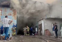 Turgutlu'da Geri Dönüşüm İşyerinde Yangın
