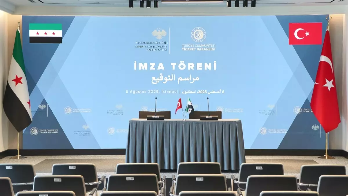 Türkiye ve Suriye Arasında Ekonomik İşbirliği İçin 10 Mutabakat İmzalandı
