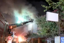 Başakşehir sanayi sitesinde yangın -1