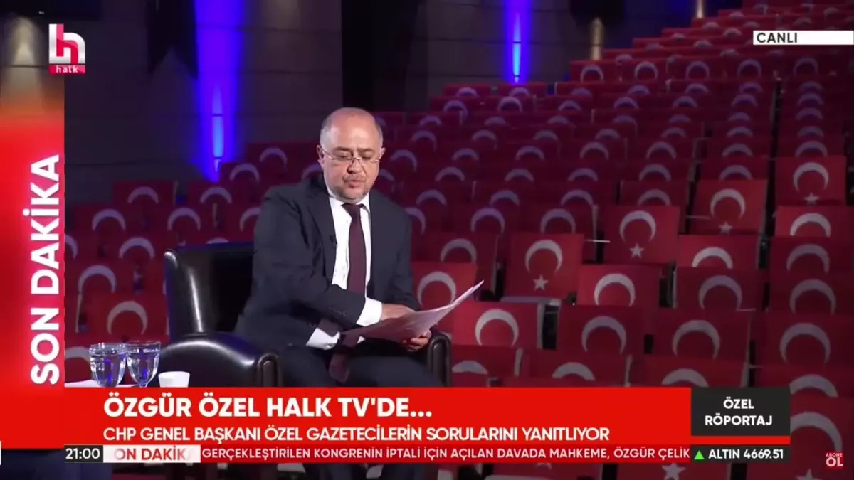 CHP Genel Başkanı Özel: "Bunu Yapmadığım İçin Partinin Başından Gideceksek, Ben Giderim Partinin Başından"