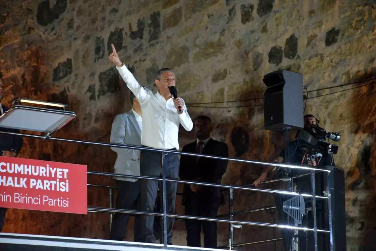 CHP Genel Başkanı Özel'den ilginç tespit: CHP'li başkanların yönettiği Sinop son sırada