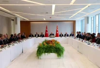 Cumhurbaşkanı Erdoğan, ABD İş Konseyi Başkanı Ulukaya ile görüştü