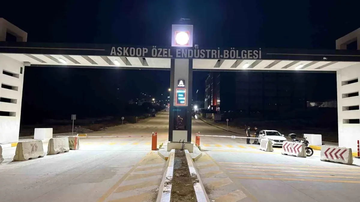 İstanbul Arnavutköy'de Endüstri Bölgesinde Yangın