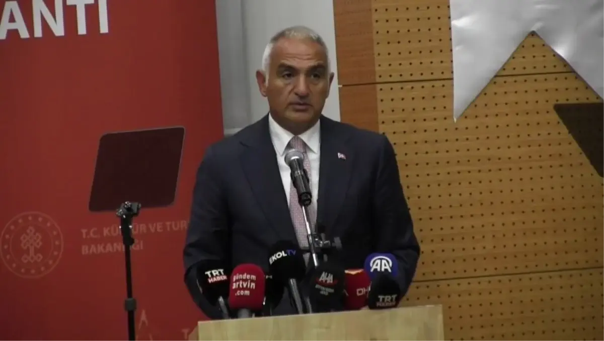 Kültür ve Turizm Bakanı Ersoy, Artvin'de Turizm Kapasitesini Artıracak Radikal Kararlar Aldıklarını Açıkladı