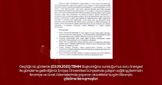 MHP'li Vekil Ersoy, Erciyes Üniversitesi Sağlık Personelinin Ücret Sorunlarını Çözüme Kavuşturdu