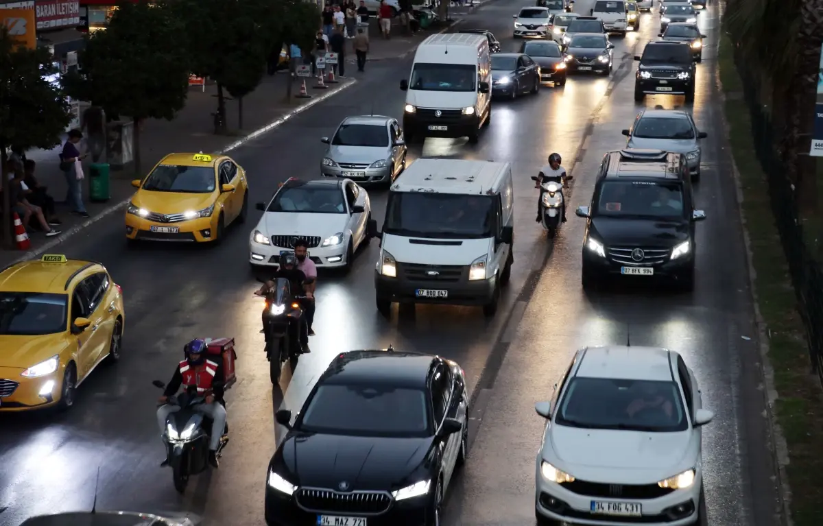 Antalya'da Motosiklet Sayısı 510 Bine Ulaştı