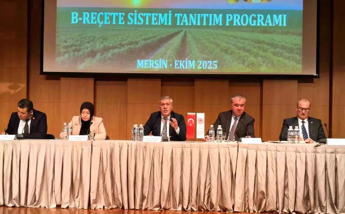 B-Reçete Sistemi Mersin'de Tanıtıldı - Haberler