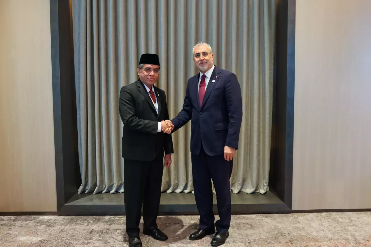 Bakan Işıkhan, Endonezya İşgücü Bakanı ile Görüştü
