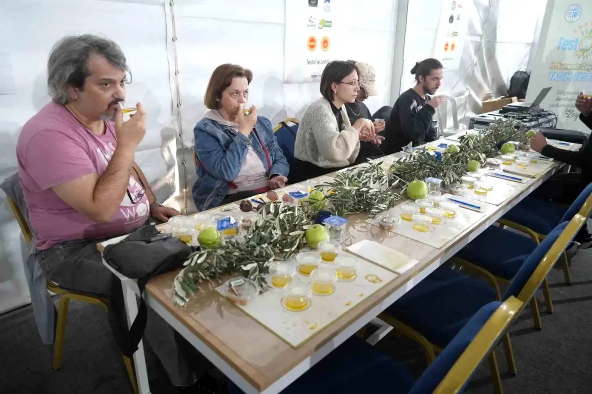 Edremit Zeytinyağı Tadım Festivali'nde Farkındalık Eğitimi