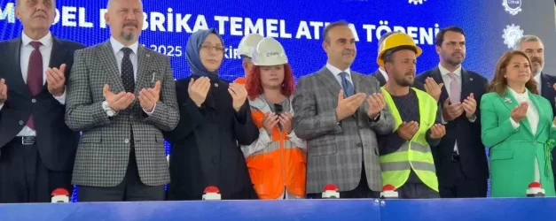 Trakya Model Fabrika'nın Temeli Atıldı