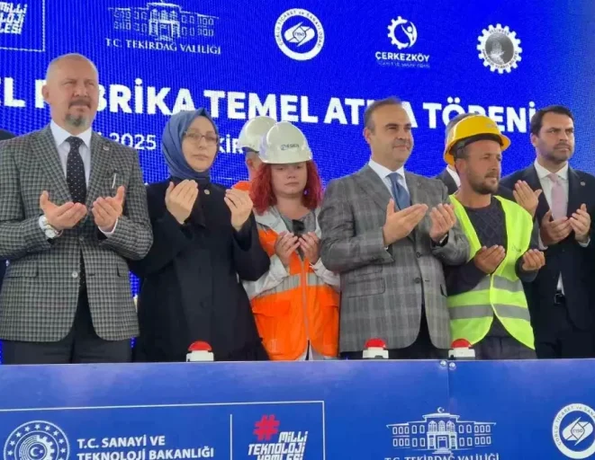Trakya Model Fabrika'nın Temeli Atıldı