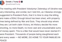 Trump ve Zelenskiy’den Savaşta Barış Çağrısı