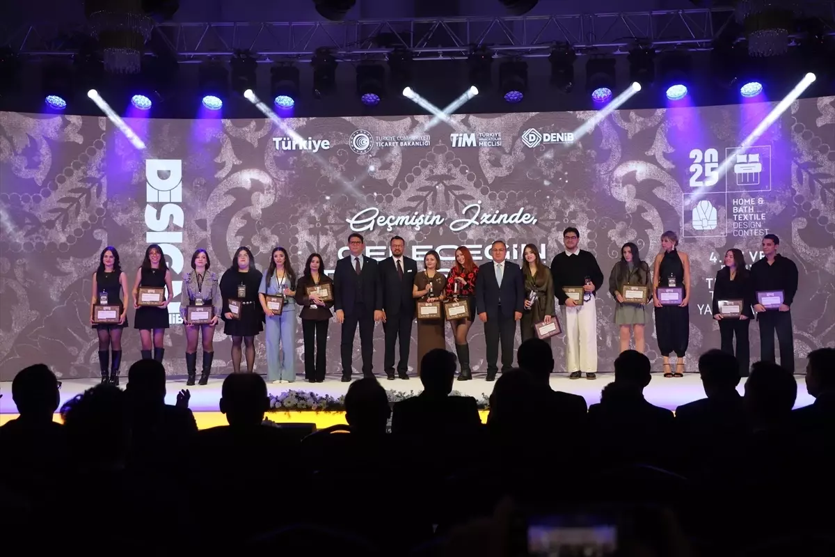 Denizli'de Ev ve Banyo Tekstili Yarışması Ödülleri Sahiplerini Buldu