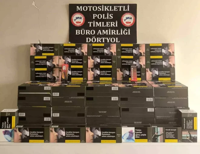 Hatay'da Kaçakçılık Operasyonu: 100 Karton Makaron Ele Geçirildi