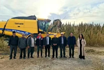 Konya'da Endüstriyel Kenevir Hasadına Başlandı