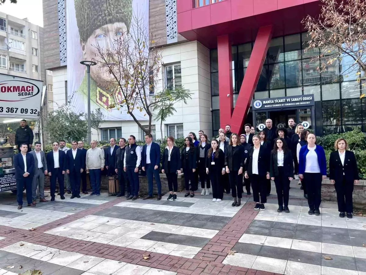 Manisa TSO'dan 10 Kasım'da Ata'ya saygı ve minnet