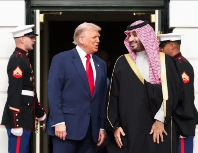 Suudi Prensi Beyaz Saray'da: ABD'ye yatırımları 1 trilyon dolara çıkaracağız