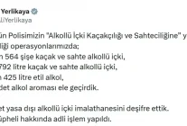 81 ilde kaçak içki operasyonu; 169 şüpheliye işlem yapıldı