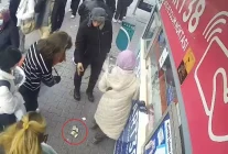 Kayseri'de bilet gişesi önünde bulunan 250 avro sahibine teslim edildi