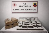 Sinop'ta sigara kaçakçılığı operasyonunda 2 kişi yakalandı