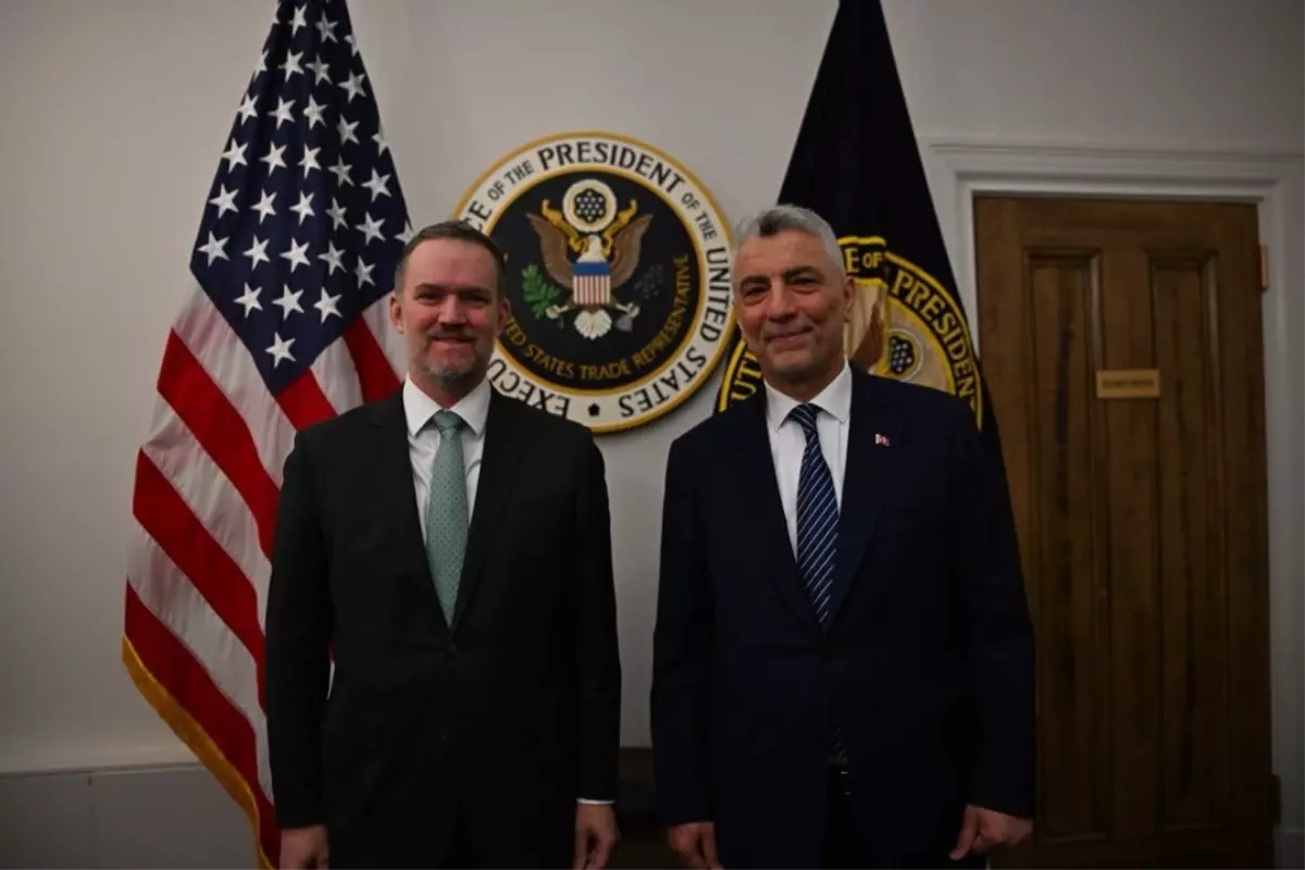 Ticaret Bakanı Ömer Bolat, ABD Ticaret Temsilcisi Jamieson Greer ile Görüştü