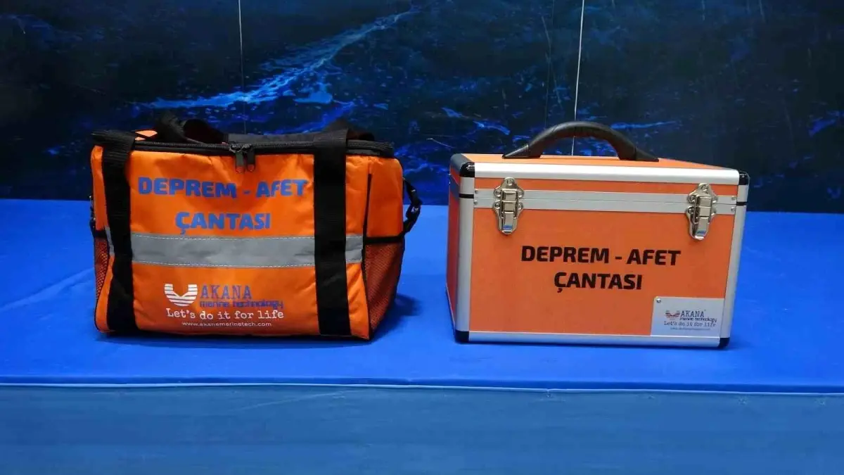 Türkiye'nin tek yerli acil durum gıdası ve suyu Trabzon'da deprem çantasına giriyor