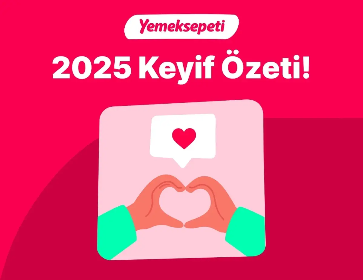 Yemeksepeti, 2025 sipariş özetini açıkladı