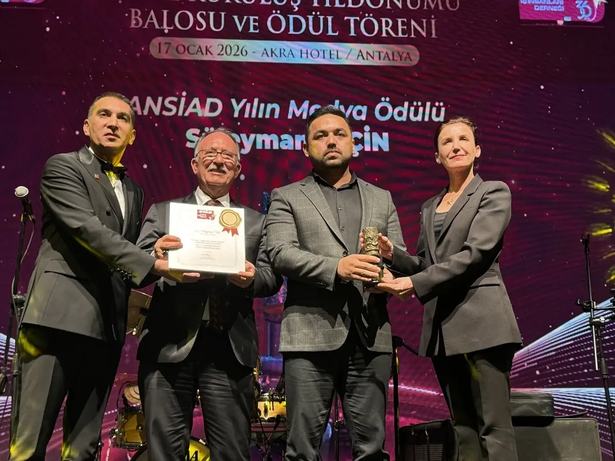 ANSİAD 36. Kuruluş Yıl Dönümü ve Yılın Başarı Ödülleri Töreni düzenlendi