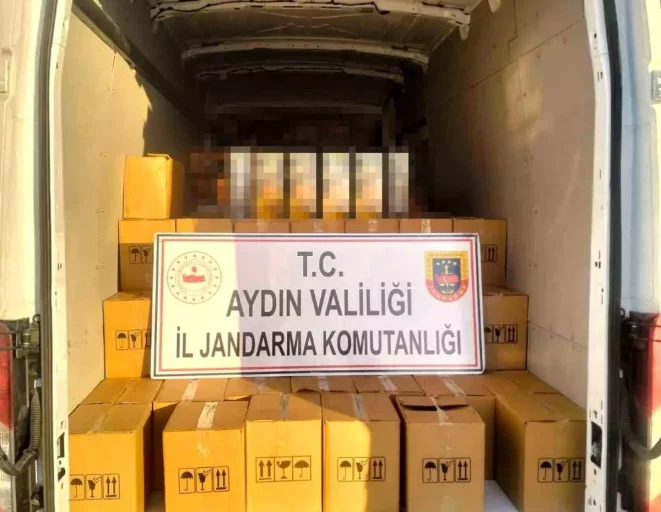 Aydın'da 4 bin 200 litre tağşiş zeytinyağı ele geçirildi