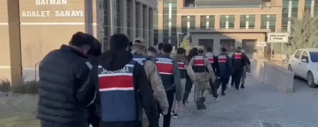 Batman'daki yasa dışı bahis operasyonunda 8 tutuklama