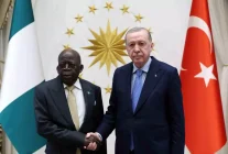 Cumhurbaşkanı Erdoğan, Nijerya Cumhurbaşkanı Tinubu ve beraberindeki heyetle bir araya geldi