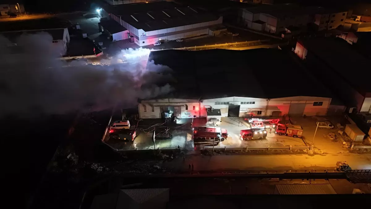 Kayseri'de mobilya fabrikasında yangın - Haberler
