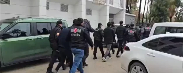 Mersin merkezli 2 ilde tefecilik operasyonu: 4 tutuklama