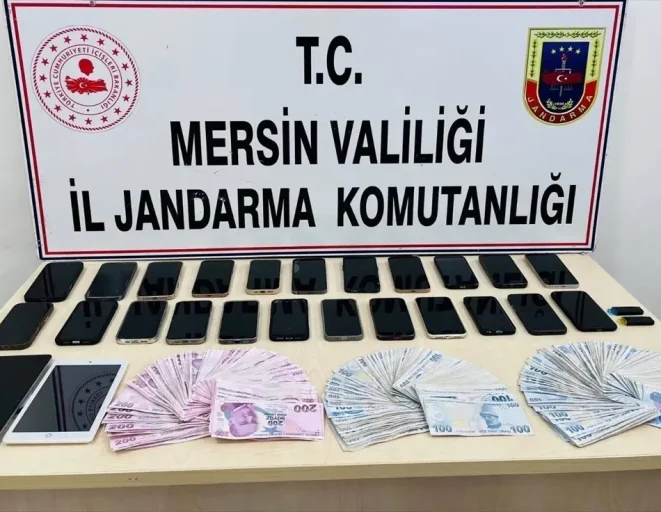 Mersin merkezli yasa dışı bahis operasyonunda 15 zanlı tutuklandı